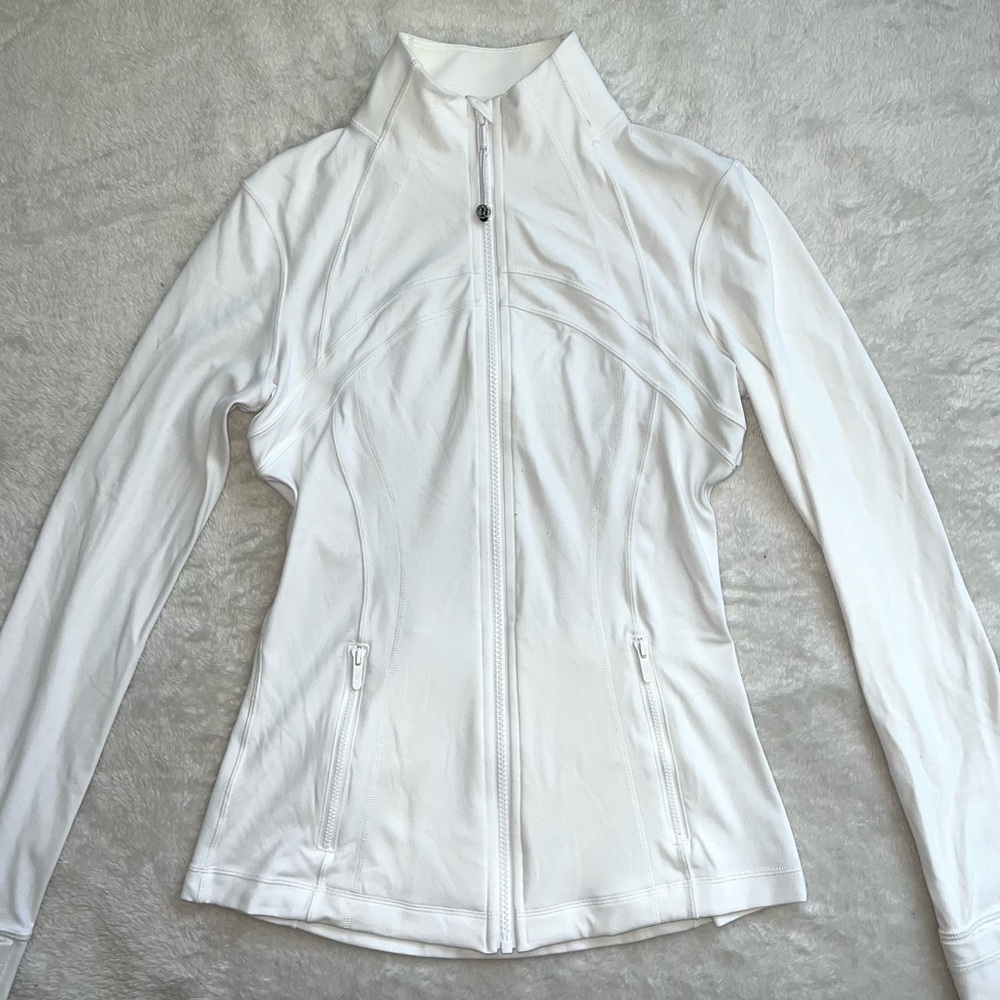 lululemon white define nulu jacket